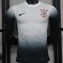 2024/25 Corinthians Home White Player Version Soccer Jersey