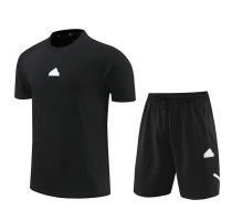 2024 Ad~ Black Training Jersey(A Set)