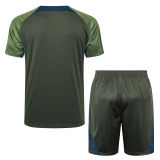 2024 PSG Dark Green Training Jersey(A Set)