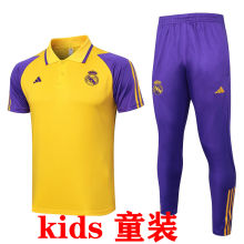 2024 RM Yellow Kids POLO Tracksuit