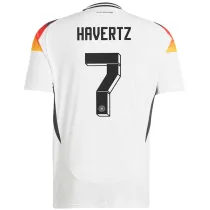 HAVERTZ #7 Germany 1:1 Quality Home White Fans Soccer Jersey 2024/25