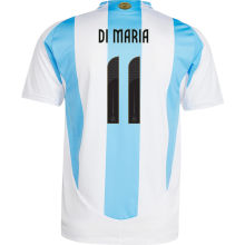 DI MARIA #11 Argentina 1:1 Quality Home Fans Jersey 2024/25 (Have FlFA World Champion 2022 有胸前章)