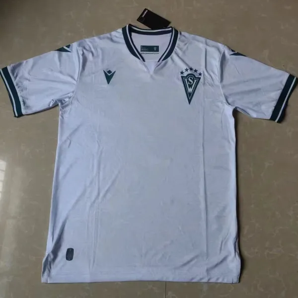 2024/25 Santiago Wanderers Away White Fans Soccer Jersey