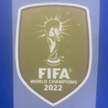 新款 FIFA WORLD CHAMPIONS 2022 Patch 2022 新款 世界杯金杯 (You can buy it alone OR tell us which jersey to print it on. )