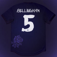 BELLINGHAM #5 RM x Y-3 Purple Fans Soccer Jersey 2024/25 紫色