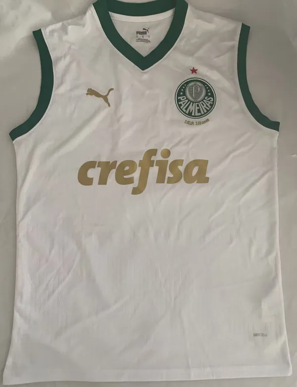 2024/25 Palmeiras Away White Vest Jersey