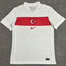 2024/25 Turkey Home White Fans Soccer Jersey