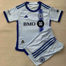 2024/25 Montréal Impact Away Kids Soccer Jersey 蒙特利尔