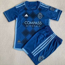 2024/25 Kansas City Home Kids Soccer Jersey 堪萨斯城体育