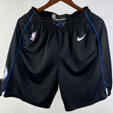 2024/25 Mavericks Black NBA Pants