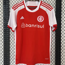 2024/25 Internacional Home Red Fans Soccer Jersey