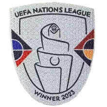 UEFA NATIONS LEAGUE WINNER 2023 PATCH  欧国联冠军章西班牙用 (You can buy it alone OR tell us which jersey to print it on. )