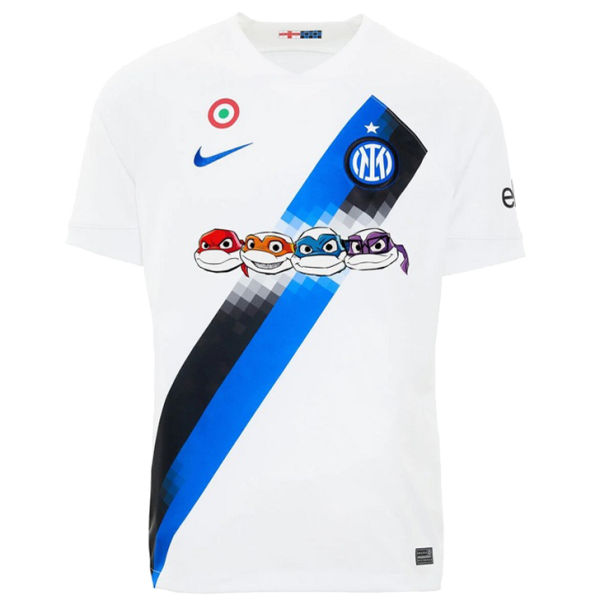 2023/24 In Milan x Ninja Turtles Away White Fans Soccer Jersey 忍者神龟版