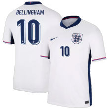 BELLINGHAM #10 England 1:1 Quality Home Fans Jersey 2024/25