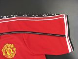 1998-1999 M Utd Home CANTONA #7 Retro Soccer Jersey (UCL Font 欧冠体)