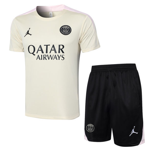 2024/25 PSG  Apricot Training Jersey(A Set)