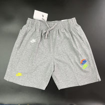 2024/25 Nk~ Grey NBA Pure Cotton Shorts Pants