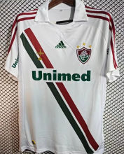 2010 Fluminense Away White Retro Soccer Jersey