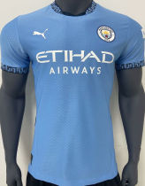 2024/25 Man City Home Blue Player Version Jersey