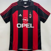 2000/02 AC Milan Home Retro Soccer Jersey