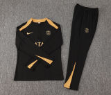 2024/25 PSG Black Kids Sweater Tracksuit