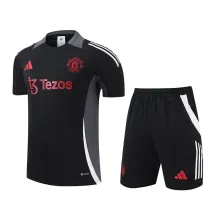 2024/25 M Utd Black Training Tracksuit