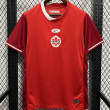 2024/25 Canada Home Red Fans Soccer Jersey