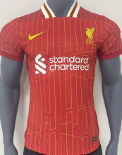 2024/25 LFC Home Red Player Version Soccer Jersey 正确版老款队微