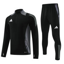 2024/25 Ad~ Black Sweater Tracksuit