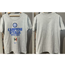 2023/24 In Milan CAMPEONES 20 Grey Cotton Shirt 灰色