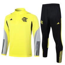 2024/25 Flamengo Yellow Sweater Tracksuit