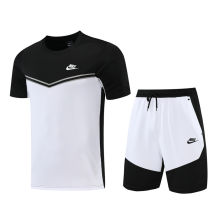 2022 Nk White Black Short Training Jersey(A Set)