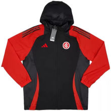 2024/25 Internacional Black Red Windbreaker