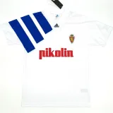1992/93 Zaragoza Home White Retro Soccer Jersey