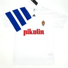 1992/93 Zaragoza Home White Retro Soccer Jersey
