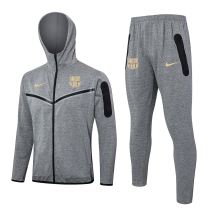 2024/25 BA  Grey Hoody Zipper Jacket Tracksuit