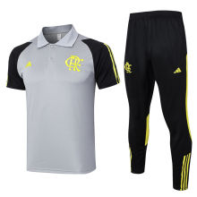 2024/25  Flamengo Grey POLO Training Tracksuit