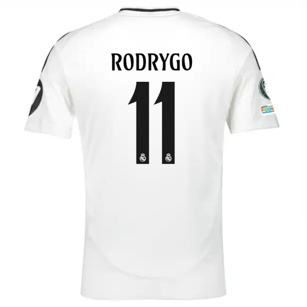 RODRYGO #11 RM 1:1 Quality Home Fans Jersey 2024/25 （UCL Font)