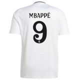 MBAPPÉ #9 RM 1:1 Quality Home Fans Jersey 2024/25 （UCL Font)