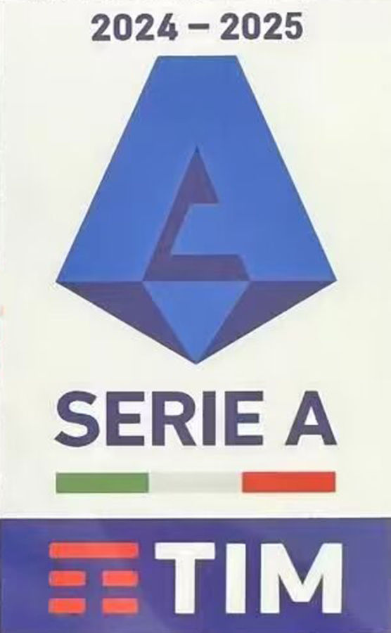 2024/25 Italy-Serie A Patch 意甲硅胶章 (You can buy it alone OR tell us which jersey to print it on. )