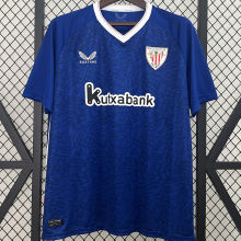 2024/25 Bibao AT Away Blue Fans Soccer Jersey