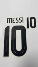 MESSI #10 Argentina Home Font 2024/25 (You can buy it alone OR tell us which jersey to print it on. )
