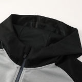 2025 Puma Grey Hoody Zipper Jacket Windbreaker