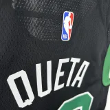 2025 Celtics QUETA #88 Black  NBA Jerseys