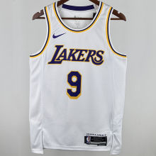 2025 Lakers JAMES JR. #9 White NBA Jerseys 热压