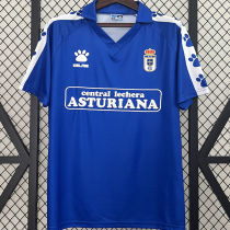 1990/91 Real Oviedo Home Blue Retro Soccer Jersey