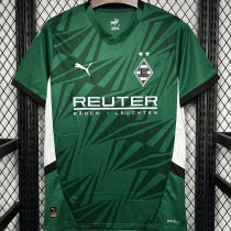 2024/25 Monchengladbach Away Green Fans Soccer Jersey