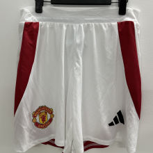 2024/25  M Utd White Player Version Shorts Pants 球员版