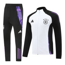 2025 Germany White Jacket Tracksuit