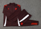 2025 PSG Red Brown Jacket Tracksuit